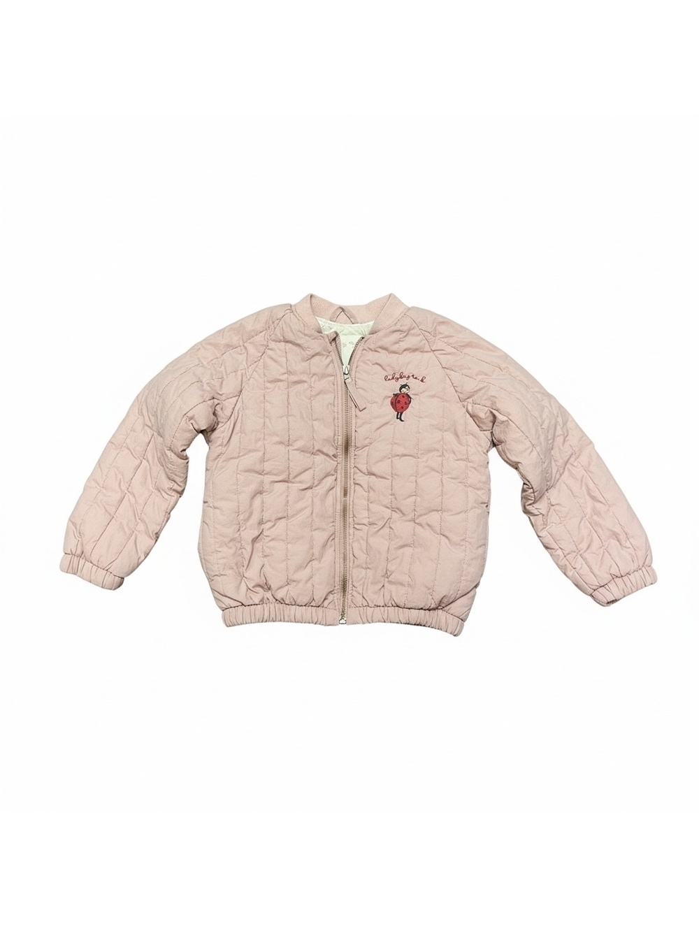 Konges Slojed Ladybug Embroidered Bomber Jacket for Kids